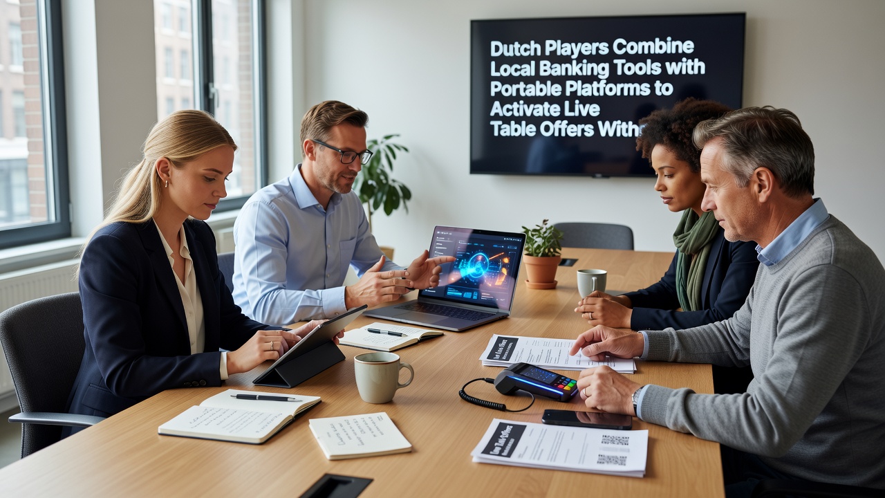 Mobiele live tafel interfaces met iDEAL integratie voor Nederlandse gebruikers