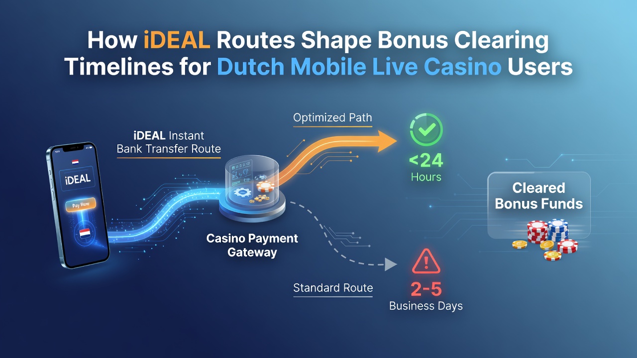 iDEAL-betaalroutes en mobiele live casino interfaces op smartphones