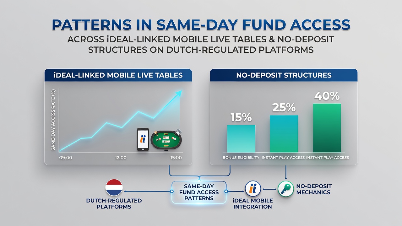 Mobiele live dealer tafels met iDEAL integratie op Nederlandse casino platforms tonen snelle transactieverwerking
