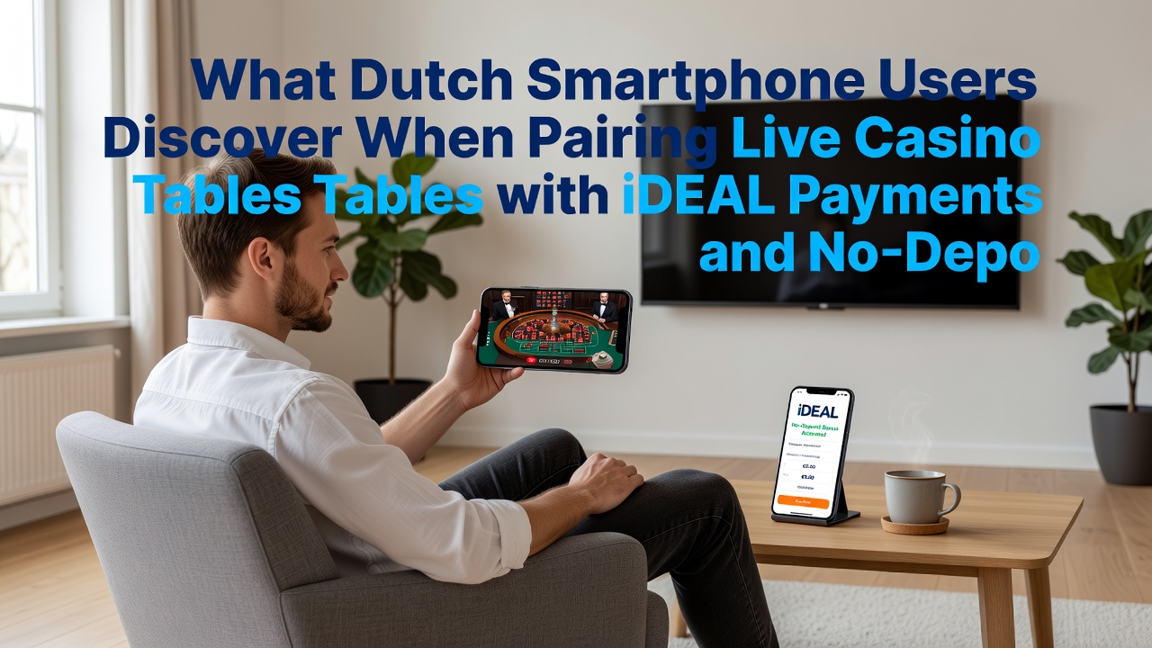 Mobiele live casino sessies met iDEAL integratie en no-deposit bonussen op Nederlandse smartphones